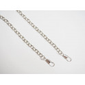 METALEN KETTING VOOR TAS - 120CM - ZILVER 2