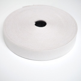 4CM BREED TAILLE ELASTIEK - WIT