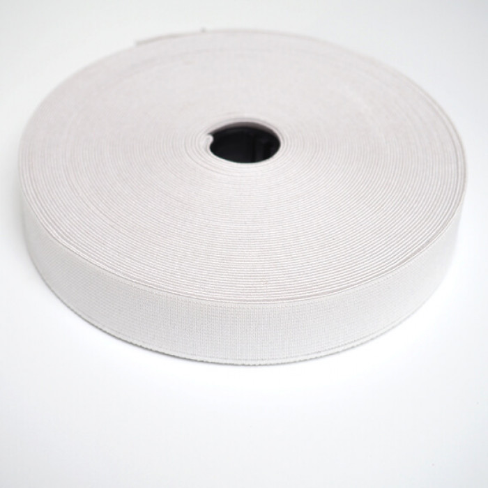 4CM BREED TAILLE ELASTIEK - WIT