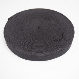 2,3CM BREED TAILLE ELASTIEK - ZWART