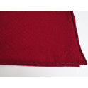 OP MAAT GEKNIPT ! JACQUARD JERSEY - ROOD - 2M