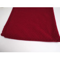 OP MAAT GEKNIPT ! JACQUARD JERSEY - ROOD - 2M